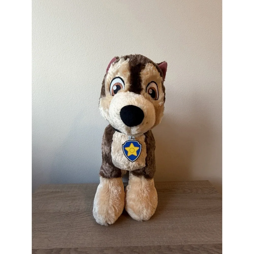 Build A Bear Chase Paw Patrol Plush talking‎ Cop Dog Nickelodeon Puppy 14